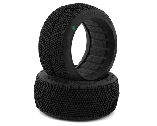 [JCO4071-02] JConcepts Falcon 1/8 Off-Road Buggy Tires (2) (Green)
