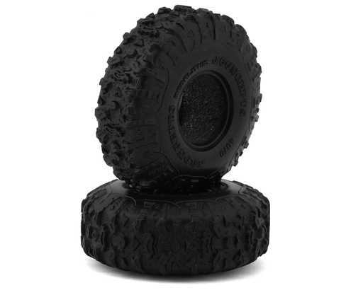 [JCO4079-02] JConcepts Megalithic 1.0" Micro Crawler Tires (2) (63mm OD) (Green)