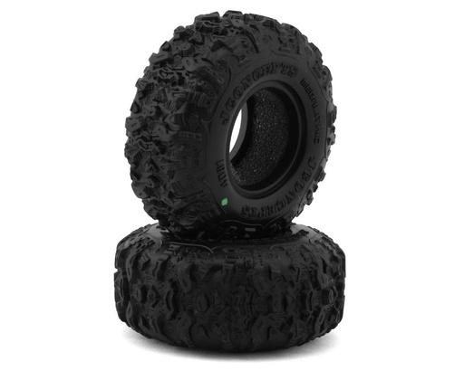 [JCO4081-02] JConcepts Megalithic 1.0" Micro Crawler Tires (2) (57mm OD) (Green)