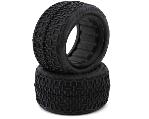 [JCO4086-01] JConcepts Whippits 2.2" Rear Buggy Dirt Oval Tires (2) (Blue)