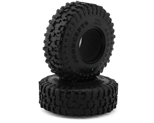 [JCO4090-02] JConcepts Tusk 2.2" All Terrain Rock Crawler Tires (2) (Green)