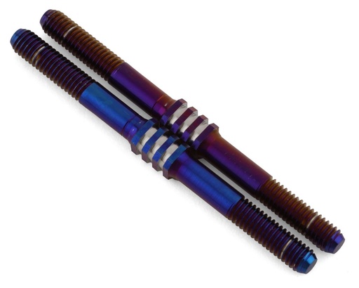 [JCO5010-1OP] JConcepts Tekno NB48.3/EB48.3 Fin Steering Titanium Turnbuckle (2) (Blue)