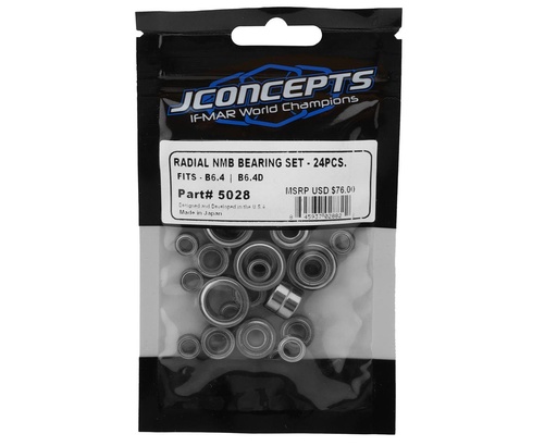 [JCO5028] JConcepts Team Associated Radial NMB Bearing Set (B6.4/T6.4/SC6.4)