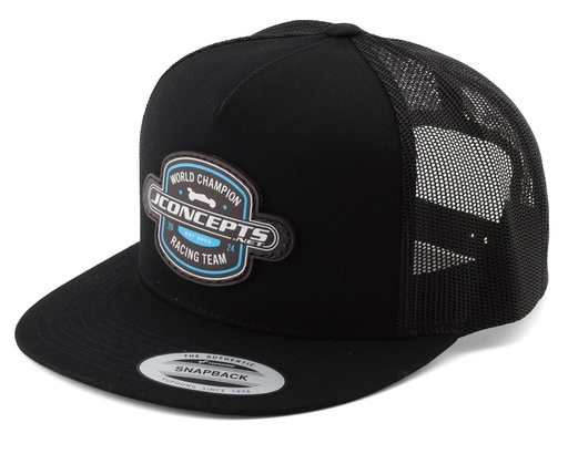 [JCO5147] JConcepts "2024 Ever" Snapback Flatbill Hat (Black) (One Size Fits Most)