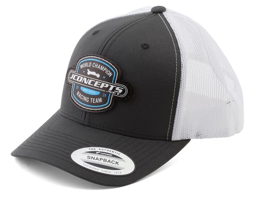 [JCO5156] JConcepts "2024 Ever" Snapback Round Bill Hat (Grey) (One Size Fits Most)