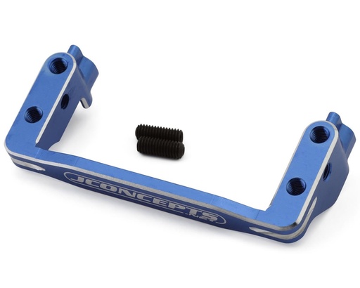 [JCO5161-1] JConcepts RC10B7/B7D One-piece Aluminum Servo Mount Bracket (Blue)