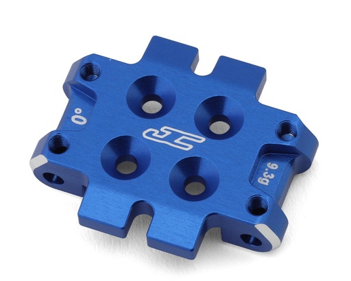 [JCO5182-1] JConcepts RC10B7 Aluminum Front Bulkhead (Blue) (0°)
