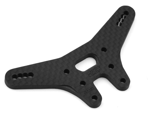 [JCO5215-2] JConcepts RC10B7 Carbon Fiber Rear Shock Tower (Black) (-2mm)