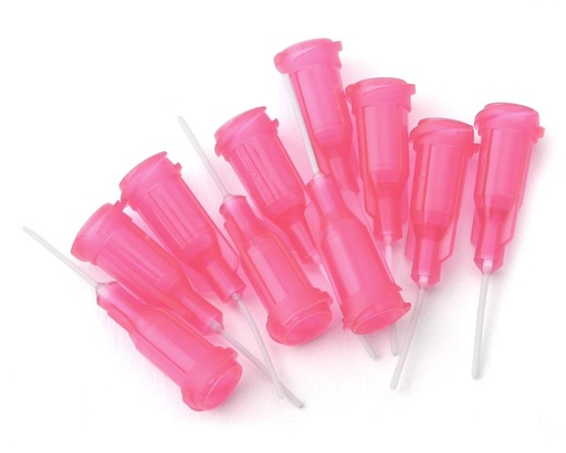 [JCO8123] JConcepts RM2 Thin Bore Glue Tip Needles (Pink) (10)