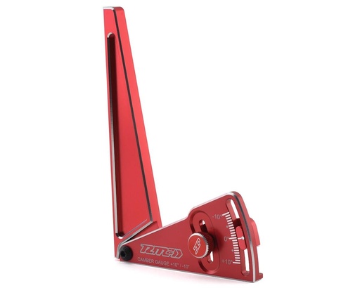 [JCO8128] JConcepts Aluminum RM2 1/8 Camber Gauge (120mm) (Red)