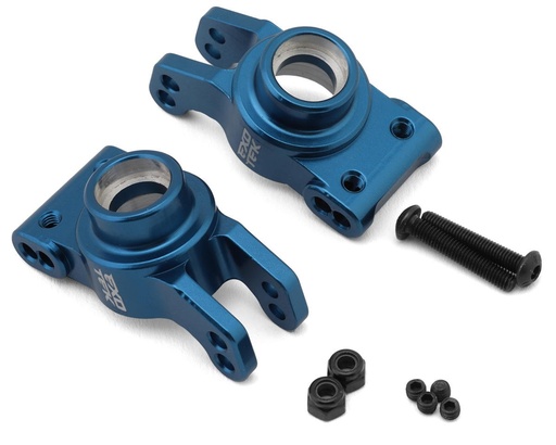 [EXO2269] Exotek Team Associated MT10/Pro4 SC10 HD Aluminum Rear Hubs (Blue) (2)