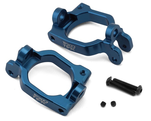 [EXO2268] Exotek Team Associated MT10/Pro4 SC10 HD Aluminum Caster Hubs (Blue) (2)