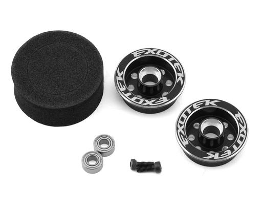[EXO2216] Exotek Pro Wheelie Bar Wheel Set