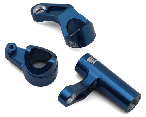[EXO2181] Exotek RC8 Aluminum Steering Crank Set (Blue)