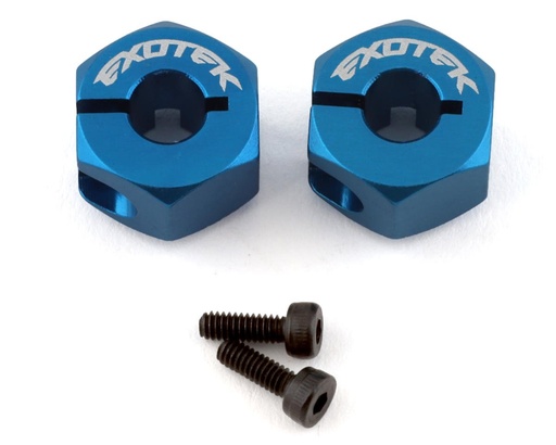 [EXO2151] Exotek Team Associated Pro2 SC10 Aluminum HD Rear Clamping Hex (2)