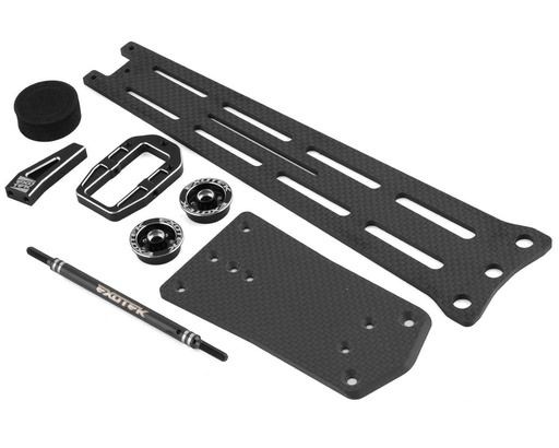 [EXO2135] Exotek Pro Single Wheel 3mm Carbon Wheelie Bar Set for Traxxas Slash/Drag Slash