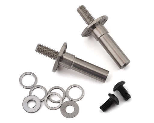 [EXO1979] Exotek Titanium Drag Racing Front Axles (2) for Traxxas Slash/Bandit