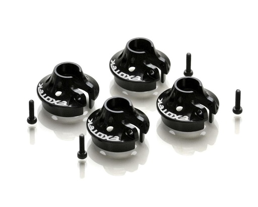 [EXO1929] Exotek D819/E819 HD Clamping Spring Perch Set (Black) (4)
