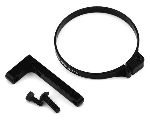 [EXO1914BLK] Exotek 1/8 V2 E-Buggy Clamp On Fan Mount (Black)
