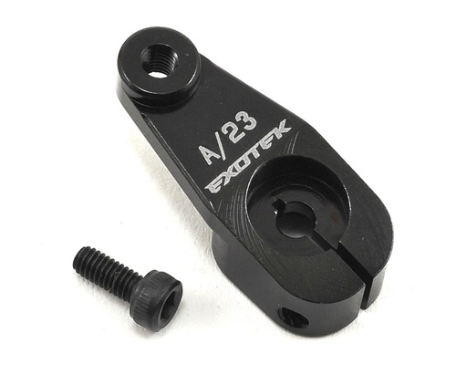 [EXO1554BLK] Exotek Aluminum AE HD Servo Horn (Black) (23T)