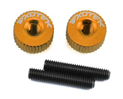 [EXO1191ORG] Exotek M3 Twist Nut (Orange)
