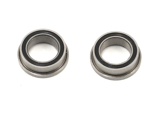 [PTK-10069] ProTek RC 1/4x3/8x1/8" Ceramic Rubber Shielded Flanged "Speed" Bearing (2)