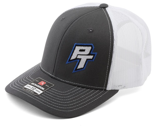[PTK-1011] ProTek RC Trucker Hat (Charcoal/White) (One Size Fits Most)