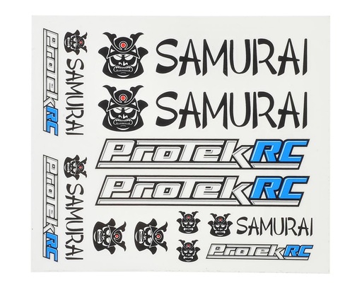 [PTK-1012] ProTek RC Samurai Sticker Sheet