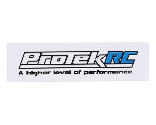 [PTK-1013W] ProTek RC Bumper Sticker (White)