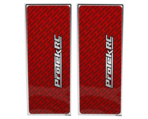 [PTK-1102-RED] ProTek RC Universal Chassis Protective Sheet (Red) (2)