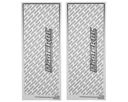 [PTK-1102-WHT] ProTek RC Universal Chassis Protective Sheet (White) (2)