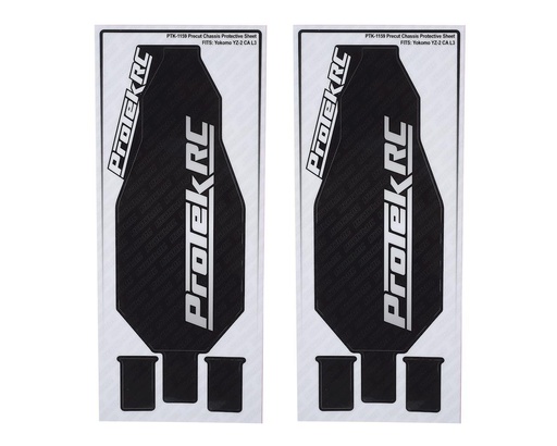 [PTK-1159] ProTek RC YZ-2 DTM 3.1 & CA L3 "Thick" Chassis Protector (2)