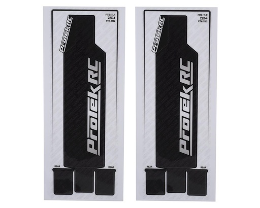 [PTK-1162] ProTek RC TLR 22X-4 "Thick" Precut Chassis Protective Sheet (2)