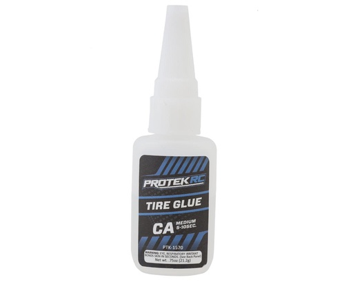 [PTK-1570] ProTek RC CA Tire Glue w/Glue Tip (Medium) (0.75oz)