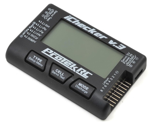 [PTK-211] ProTek RC "iChecker 3.0" LCD LiPo Battery Cell Checker (2-8S)