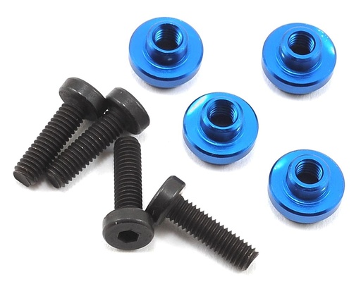 [PTK-3041] ProTek RC Aluminum Servo Mount Grommet (Blue) (4)