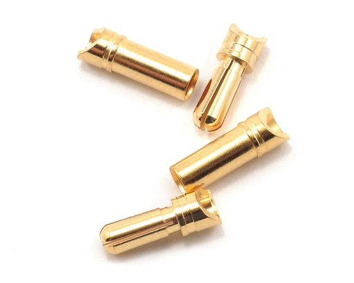 [PTK-5031] ProTek RC 3.5mm "Super Bullet" Gold Connectors (2 Male/2 Female)