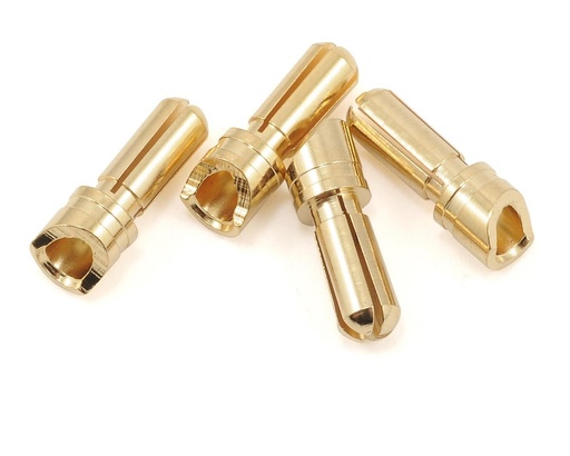 [PTK-5033] ProTek RC 3.5mm "Super Bullet" Gold Connectors (4 Male)