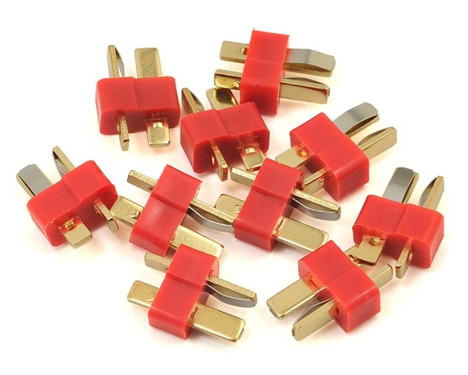 [PTK-5056] ProTek RC T-Style Bulk Package Connectors (10 Male)
