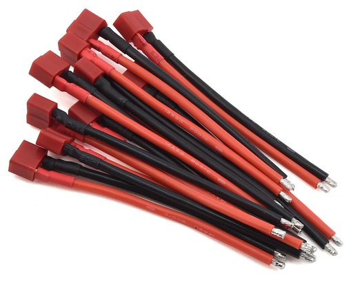 [PTK-5068] ProTek RC Bulk Pack T-Style Female Pigtail (10) (14awg)