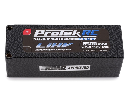 [PTK-5106-22] ProTek RC 4S 120C Low IR Si-Graphene + HV LiPo Battery (15.2V/6500mAh)