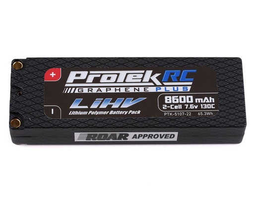 [PTK-5107-22] ProTek RC 2S 130C Low IR Si-Graphene + HV LiPo Battery (7.6V/8600mAh)
