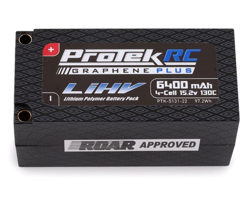 [PTK-5131-22] ProTek RC 4S 130C Low IR Si-Graphene+ HV Shorty LiPo Battery (15.2V/6400mAh)