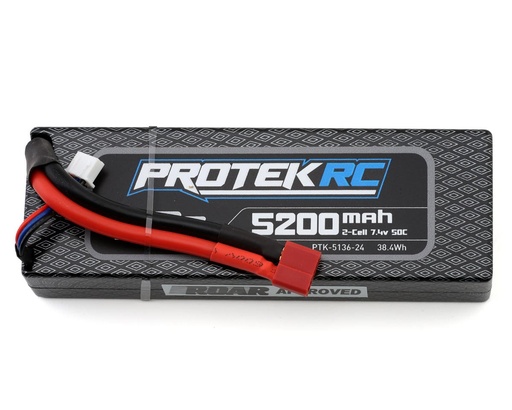 [PTK-5136-24] ProTek RC MUDboss 2S 50C Low IR LiPo Battery (7.4V/5200mAh)