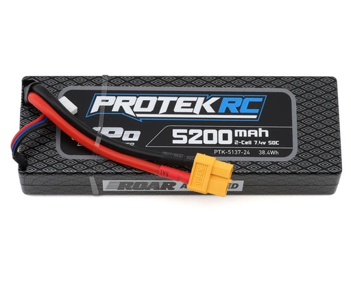 [PTK-5137-24] ProTek RC MUDboss 2S 50C Low IR LiPo Battery (7.4V/5200mAh) w/XT60 Connector