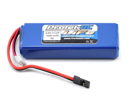 [PTK-5163] ProTek RC LiFe Receiver Battery Pack (Mugen/AE/8ight-X) (6.6V/1600mAh)