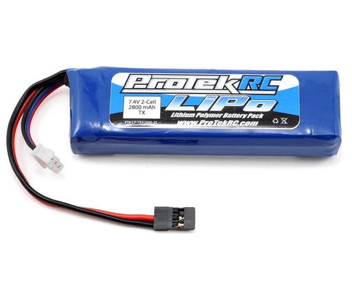 [PTK-5164] ProTek RC LiPo Transmitter Battery (7.4V/2800mAh) (MT-4, MT-4S, M11X, M12, M12S)