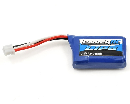 [PTK-5168] ProTek RC 2S High Power Micro Heli/Airplane 25C LiPo Battery (7.4V/240mAh)