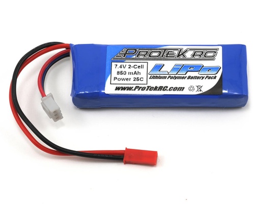 [PTK-5178] ProTek RC 2S "Supreme Power" LiPo 25C Battery (7.4V/850mAh)