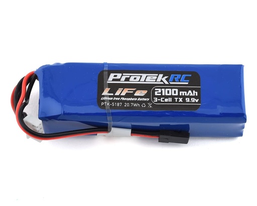 [PTK-5187] ProTek RC LiFe Futaba, JR, Spektrum, KO, Transmitter Battery (9.9V/2100mAh)